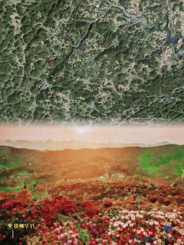 清明游玩賞花圖鑒來了！衛(wèi)星鏡頭帶你先睹為快